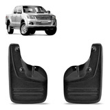 Kit Apara Barro Hilux 2007 2008 Protetor Dianteiro 2 Peças