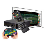 Kit Aparelho Conversor Smart Tv Box Com+teclado Pronta Entra