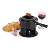 Kit Aparelho De Fondue Lugano 11 Peças Panela 1,4l Esmaltado