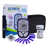 Kit Aparelho De Glicose C/60 Tiras E 10 Lancetas G-tech Vita