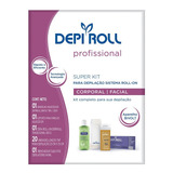 Kit Aparelho Depilação Aquecedor Cera Quente Rollon Depiroll