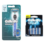 Kit Aparelho Gillette Mach3 Regular +