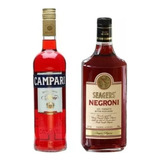 Kit Aperitivo Campari 900ml + Gin