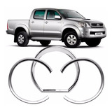 Kit Aplique Aro Cromado Painel Velocimetro Hilux 2009 2010
