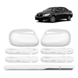 Kit Aplique Cromado Corolla Retrovidor Maçaneta 2011