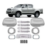 Kit Aplique Cromado Hilux Tuning 2005 Até 2012 Completo