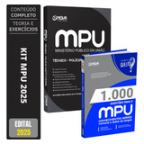 Kit Apostila Concurso Mpu - Polícia Institucional + Livro De Questões