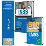 Kit Apostila Inss - Técnico Do Seguro Social + Questões