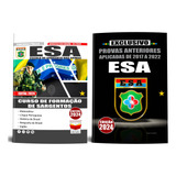 Kit Apostila + Provas Anteriores Esa 2024 Escola De Sargentos Das Armas - Curso De Formação De Sargentos - Editora Decisão