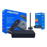 Kit Aquário Conversor Digital Mais Antena Interna Imagem Hd