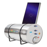Kit Aquecedor Solar Boiler 200 Litros Baixa Pressão Aço 316