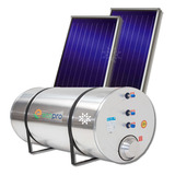 Kit Aquecedor Solar Boiler 300 Litros Baixa Pressão Aço 316