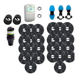 Kit Aquecedor Solar Com 26 Placas 104m³ E Comando Nautilus