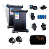 Kit Aquecedor Solar Piscina 11 Placas 3mt Para 14000 Litros