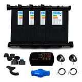 Kit Aquecedor Solar Piscina 12 Placas 3mt+ Contr Tholz+valvs
