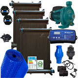 Kit Aquecedor Solar Piscina Completo 15