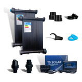 Kit Aquecimento Solar Piscina 20 Placas 5mt + Bomba + Cdt