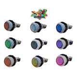 Kit Arcade, 12 Botões Com Micros + 1 Comando Com Micros 