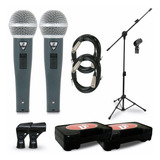 Kit Arcano 2 Microfones Rhodon-8b Xlr