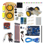 Kit Arduino Uno Robótica Robô Controlado