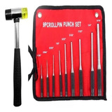 Kit Armeiro Ferramenta Martelo C/ Punção Rolo Desmontagem
