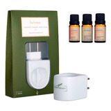 Kit Aromatizador Elétrico Porcelana + Oleo Essencial + Sono