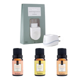Kit Aromatizador Elétrico Standard Via Aroma + 3 Essências