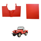 Kit Assoalho Dianteiro E Traseiro Jeep Ford Willys Cj5 55/83