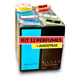 Kit Atacado 12 Perfumes De 50ml + Amostras 1.8ml Revenda