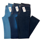 Kit Atacado 3 Calça Jeans Masculina