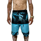 Kit Atacado Com 10 Bermudas Surf Adulto Estampadas Praia