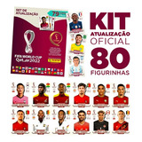 Kit Atualização Copa Do Mundo 2022 Qatar 80 Figurinhas Novas