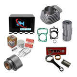 Kit Aumento Cilindrada Cg 125 Fan Até 2008 , Comando/pistão.