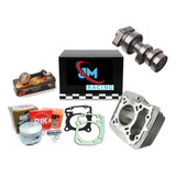 Kit Aumento Cilindrada Titan 150 Pistão Crf + Comando 330.