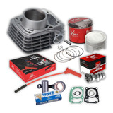 Kit Aumento De Potencia Fan125 2011 P/170cc C/comando 285°