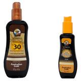 Kit Australian Gold Acelerador Dark Tanning + Protetor Solar