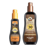 Kit Australian Gold Protetor Solar Fps 30 + Bronzeador 125ml