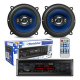 Kit Auto Rádio Roadstar Bluetooth +