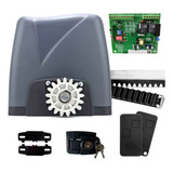 Kit Automatizador Motor Portão Dz Nano 600kg 2,5 Metro Rossi