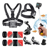 Kit Aventura Acessorios 15 Peças Piscina Praia Gopro Hero 11