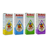 Kit Avitrin - Vermífugo + Cálcio