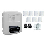 Kit B7 Alarme Residencial E Comercial Sem Fio Max 4 Ecp Prem