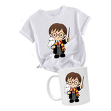 Kit Baby Look E Caneca Harry Potter 2023 Geek Moda Tumblr