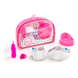 Kit Baby Xixi Acessórios Para Boneca Infantil Ed1 Brinquedos