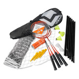 Kit Badminton 4 Raquetes E 3