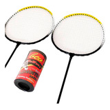 Kit Badminton Com 2 Petecas E