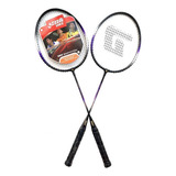 Kit Badminton Com 2 Raquetes Dhs