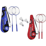 Kit Badminton Esporte 2 Raquetes +