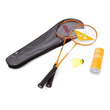 Kit Badminton Vollo 2 Raquetes +