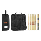 Kit Bag De Baquetas + Set De Baquetas ( 8 Pares ) Liverpool